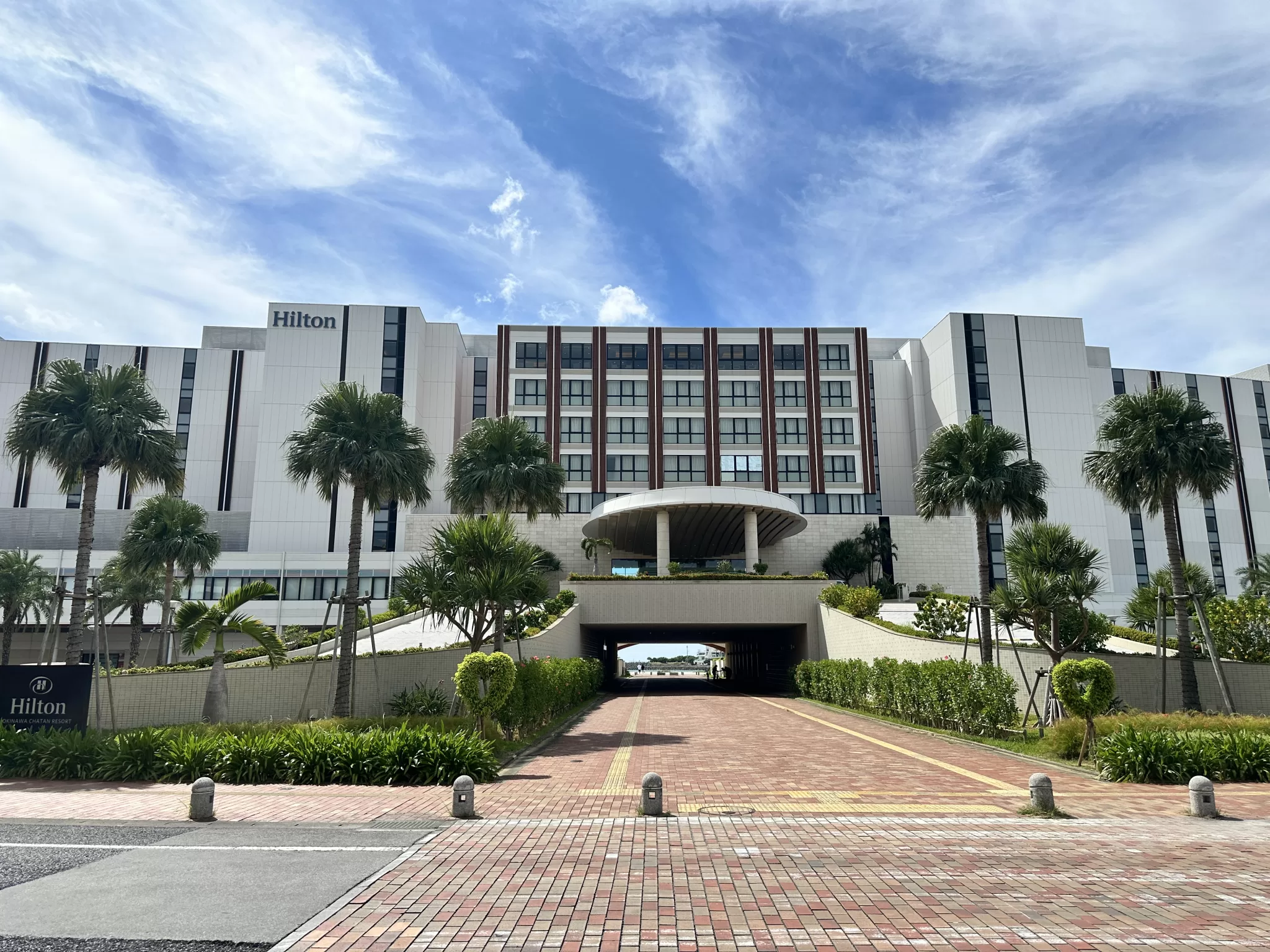 俯瞰美國村的飯店建築