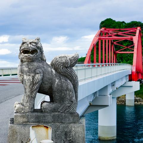 海中道路與伊計島